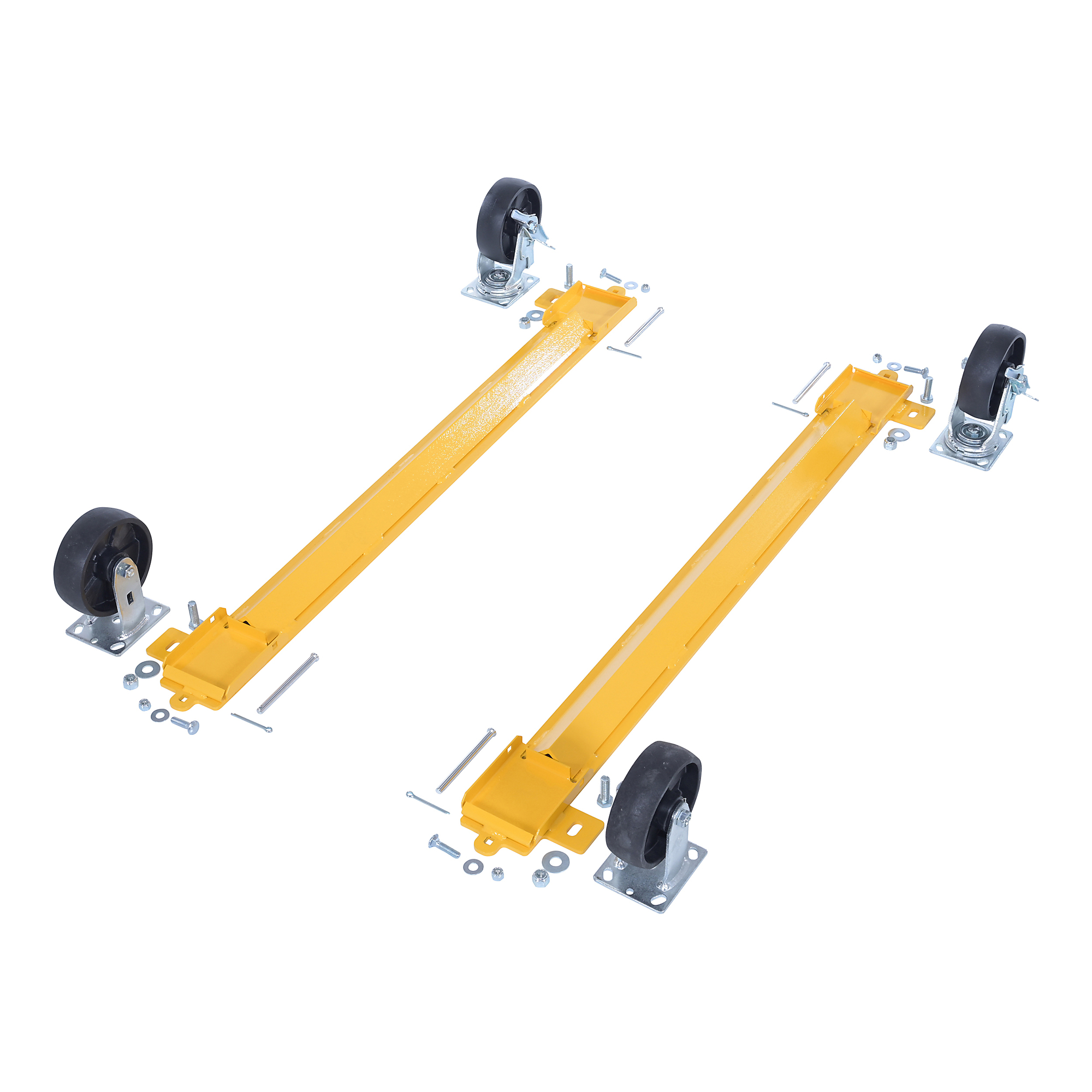 Vestil Pallet Stand Caster Kit - 6in. x 2in., Glass-Filled Nylon, 100-Lb. Capacity, Model# PS-RF-CK